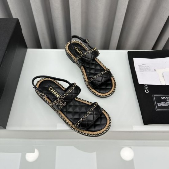 2024SS 大人っぽいスタイルが完成 CHANEL シャネル レディースサンダル 2024SS 大人っぽいスタイルが完成 CHANEL シャネル レディースサンダル