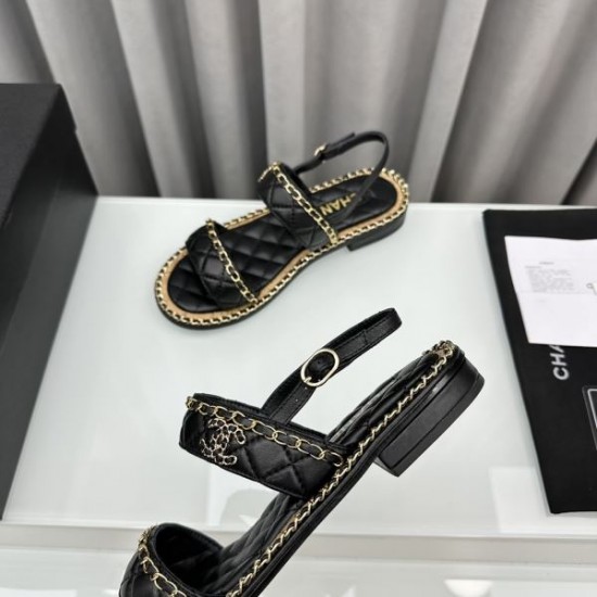2024SS 大人っぽいスタイルが完成 CHANEL シャネル レディースサンダル 2024SS 大人っぽいスタイルが完成 CHANEL シャネル レディースサンダル