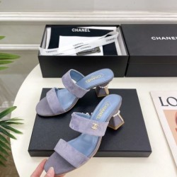 2024SS 今季は色を使った注目新品 CHANEL シャネル レディーススリッパ