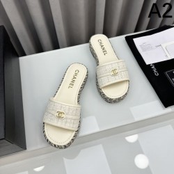 2024SS 気軽におしゃれを楽しめる CHANEL シャネル レディーススリッパ