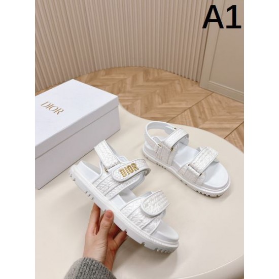 2024SS 春夏欠かせない定番アイテム DIOR ディオール レディースサンダル 2024SS 春夏欠かせない定番アイテム DIOR ディオール レディースサンダル