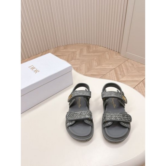 2024SS 春夏欠かせない定番アイテム DIOR ディオール レディースサンダル 2024SS 春夏欠かせない定番アイテム DIOR ディオール レディースサンダル