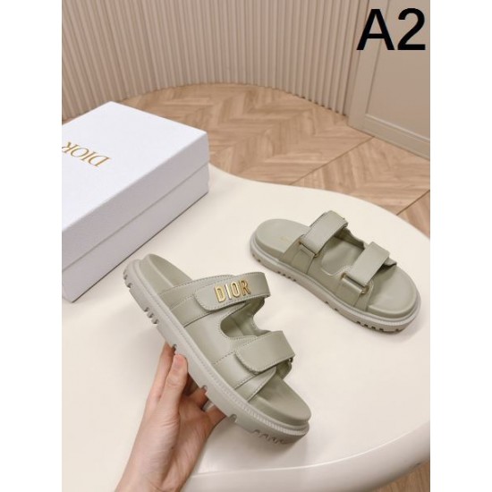2024SS 使えて可愛いデザイン夏新品 DIOR ディオール レディーススリッパ 2024SS 使えて可愛いデザイン夏新品 DIOR ディオール レディーススリッパ