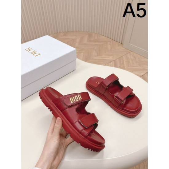 2024SS 使えて可愛いデザイン夏新品 DIOR ディオール レディーススリッパ 2024SS 使えて可愛いデザイン夏新品 DIOR ディオール レディーススリッパ