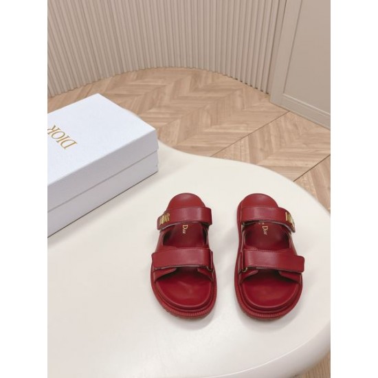 2024SS 使えて可愛いデザイン夏新品 DIOR ディオール レディーススリッパ 2024SS 使えて可愛いデザイン夏新品 DIOR ディオール レディーススリッパ