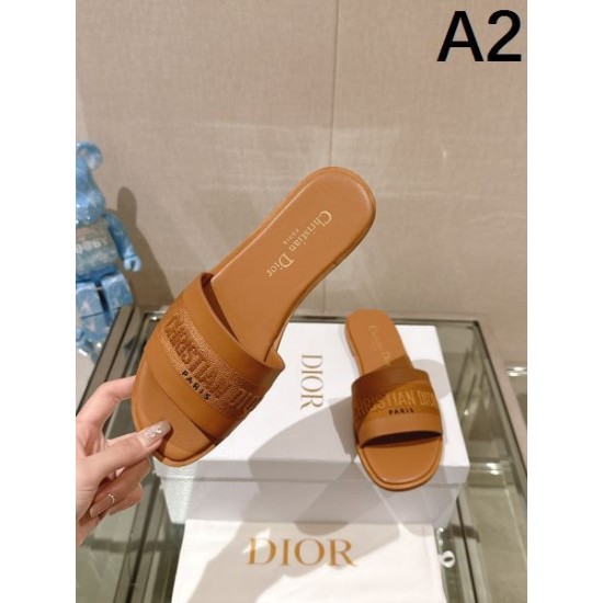 2024SS 顧客セール大特価早い者勝ち DIOR ディオール レディーススリッパ 2024SS 顧客セール大特価早い者勝ち DIOR ディオール レディーススリッパ