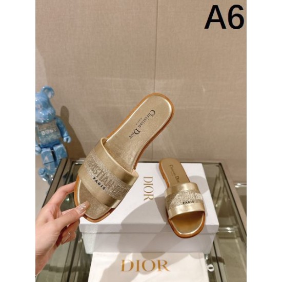 2024SS 顧客セール大特価早い者勝ち DIOR ディオール レディーススリッパ 2024SS 顧客セール大特価早い者勝ち DIOR ディオール レディーススリッパ