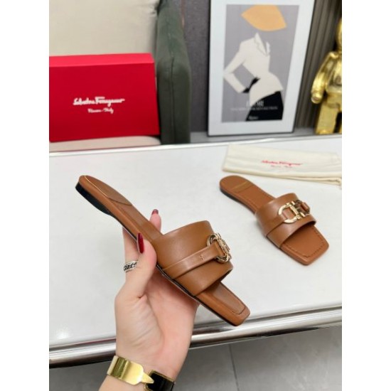 2024SS 春夏新作 FERRAGAMO サルヴァトーレ フェラガモ レディーススリッパ 2024SS 春夏新作 FERRAGAMO サルヴァトーレ フェラガモ レディーススリッパ