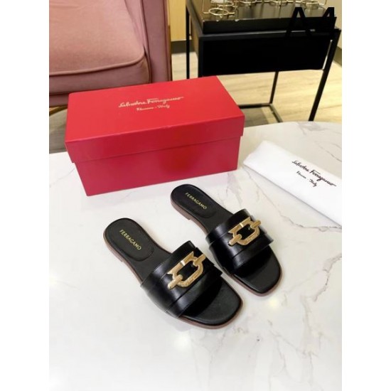 2024SS 完売前に FERRAGAMO サルヴァトーレ フェラガモ レディーススリッパ