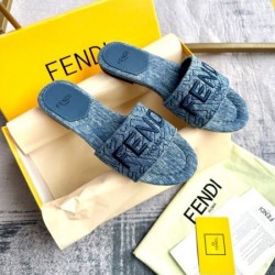 2024SS 今季はトップスにおすすめ FENDI フェンデイ レディーススリッパ