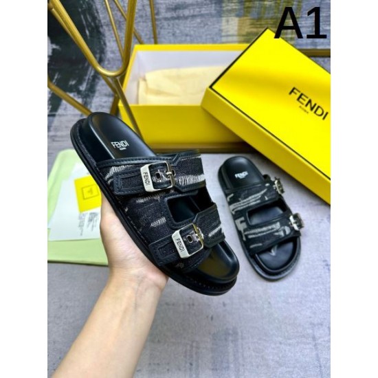 2024SS 上品カジュアルな雰囲気に FENDI フェンデイ レディーススリッパ
