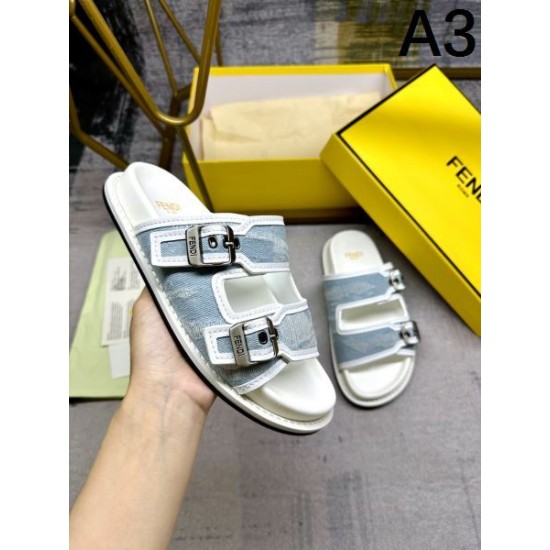 2024SS 上品カジュアルな雰囲気に FENDI フェンデイ レディーススリッパ