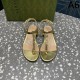 2024SS 夏に向けて使えるスタイル GUCCI グッチ レディースサンダル 2024SS 夏に向けて使えるスタイル GUCCI グッチ レディースサンダル