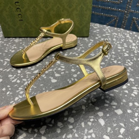 2024SS 夏に向けて使えるスタイル GUCCI グッチ レディースサンダル 2024SS 夏に向けて使えるスタイル GUCCI グッチ レディースサンダル