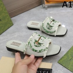 2024SS とっても夏らしいアイテム GUCCI グッチ レディーススリッパ