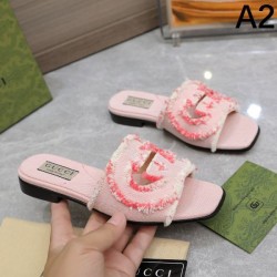 2024SS とっても夏らしいアイテム GUCCI グッチ レディーススリッパ