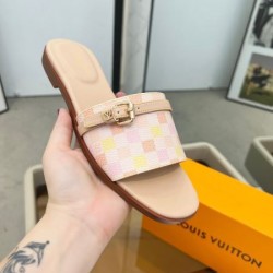 2024SS 夏らしい新作登場 LOUIS VUITTON ルイヴィトン レディーススリッパ
