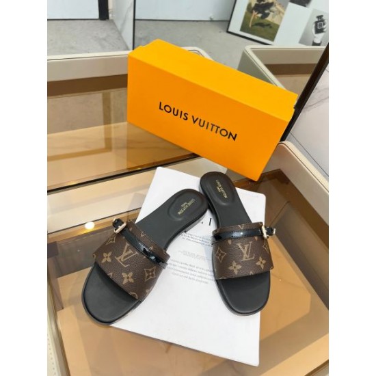 2024SS 夏らしい新作登場 LOUIS VUITTON ルイヴィトン レディーススリッパ 2024SS 夏らしい新作登場 LOUIS VUITTON ルイヴィトン レディーススリッパ