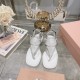 2024SS もうすぐ日本上陸 MIU MIU ミュウミュウ レディースサンダル