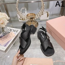 2024SS 毎年人気春夏新作 MIU MIU ミュウミュウ レディースサンダル