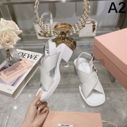 2024SS 毎年人気春夏新作 MIU MIU ミュウミュウ レディースサンダル