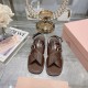 2024SS 毎年人気春夏新作 MIU MIU ミュウミュウ レディースサンダル 2024SS 毎年人気春夏新作 MIU MIU ミュウミュウ レディースサンダル