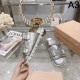 2024SS 最新でおしゃれな MIU MIU ミュウミュウ レディーススリッパ