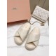 2024SS お気に入りの上品 MIU MIU ミュウミュウ レディーススリッパ 2024SS お気に入りの上品 MIU MIU ミュウミュウ レディーススリッパ