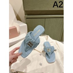 2024SS TOPセラー賞受賞！ MIU MIU ミュウミュウ レディーススリッパ