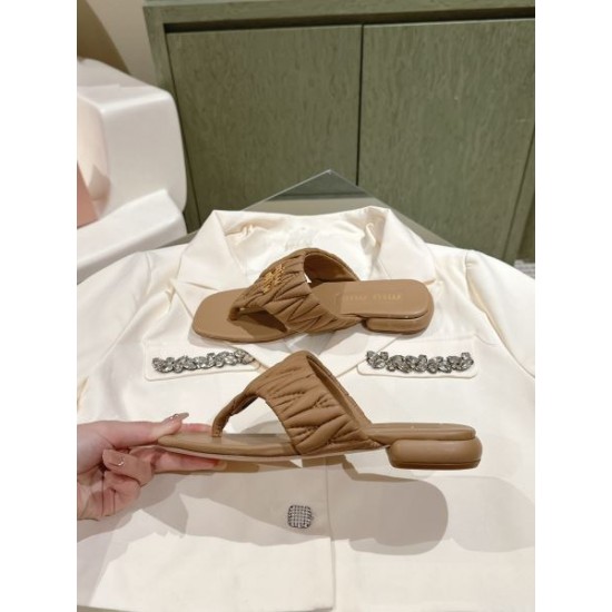 2024SS TOPセラー賞受賞！ MIU MIU ミュウミュウ レディーススリッパ