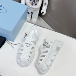 2024SS 肌触りの良い着心地抜群新作 PRADA プラダ レディースサンダル