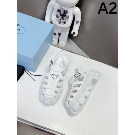 2024SS 肌触りの良い着心地抜群新作 PRADA プラダ レディースサンダル 2024SS 肌触りの良い着心地抜群新作 PRADA プラダ レディースサンダル
