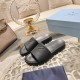 2024SS トップスからチラ見える安心 PRADA プラダ レディーススリッパ 2024SS トップスからチラ見える安心 PRADA プラダ レディーススリッパ