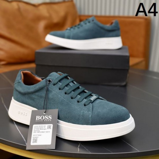 HUGO BOSS ヒューゴボス 定番のスタイル 2024SS メンズ用 カジュアルシューズ HUGO BOSS ヒューゴボス 定番のスタイル 2024SS メンズ用 カジュアルシューズ