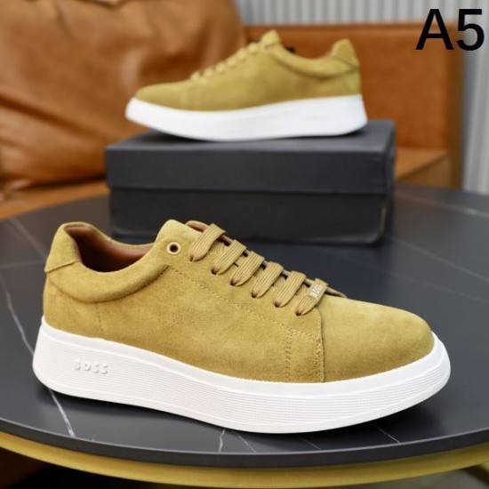 HUGO BOSS ヒューゴボス 定番のスタイル 2024SS メンズ用 カジュアルシューズ HUGO BOSS ヒューゴボス 定番のスタイル 2024SS メンズ用 カジュアルシューズ