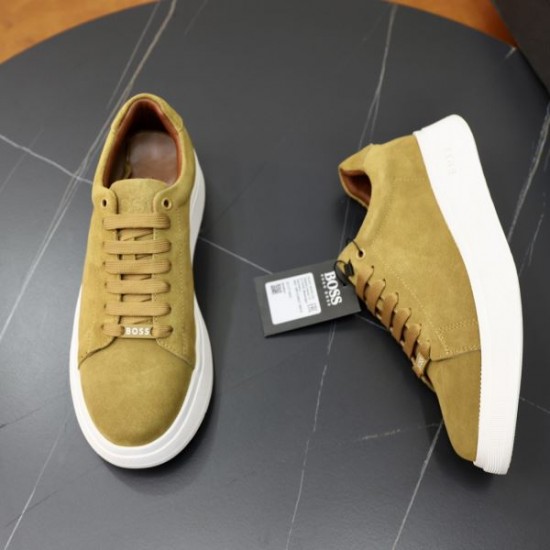HUGO BOSS ヒューゴボス 定番のスタイル 2024SS メンズ用 カジュアルシューズ HUGO BOSS ヒューゴボス 定番のスタイル 2024SS メンズ用 カジュアルシューズ
