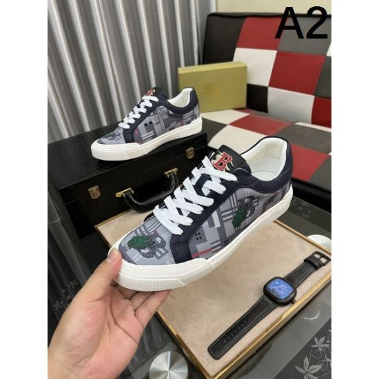 BURBERRY バーバリー 春らしい季節感 2024SS メンズ用 カジュアルシューズ BURBERRY バーバリー 春らしい季節感 2024SS メンズ用 カジュアルシューズ