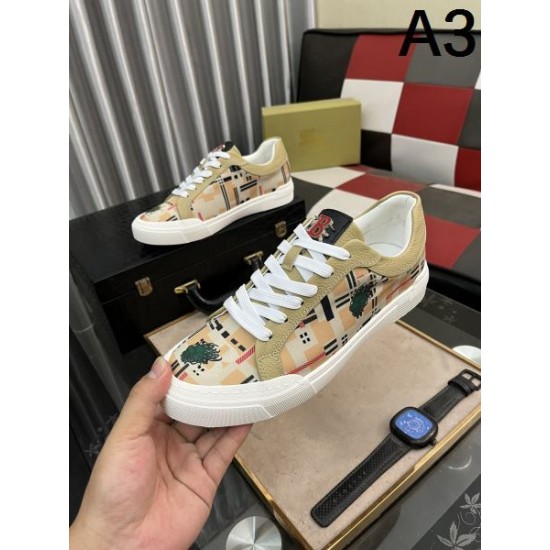 BURBERRY バーバリー 春らしい季節感 2024SS メンズ用 カジュアルシューズ BURBERRY バーバリー 春らしい季節感 2024SS メンズ用 カジュアルシューズ