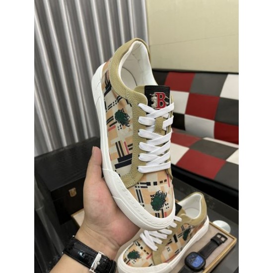 BURBERRY バーバリー 春らしい季節感 2024SS メンズ用 カジュアルシューズ BURBERRY バーバリー 春らしい季節感 2024SS メンズ用 カジュアルシューズ