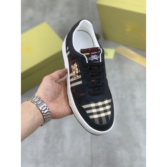 BURBERRY バーバリー 斬新なスタイル 2024SS メンズ用 カジュアルシューズ BURBERRY バーバリー 斬新なスタイル 2024SS メンズ用 カジュアルシューズ