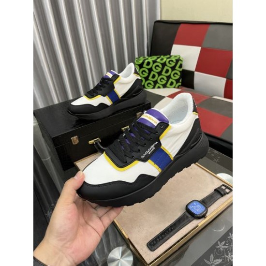 DOLCE＆GABBANA ドルチェ＆ガッバーナ 完売必至 2024SS メンズ用 カジュアルシューズ