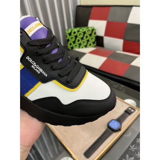 DOLCE＆GABBANA ドルチェ＆ガッバーナ 完売必至 2024SS メンズ用 カジュアルシューズ