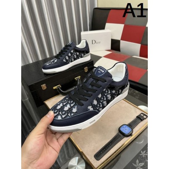 DIOR ディオール 一目瞭然人気ブランド 2024SS メンズ用 カジュアルシューズ DIOR ディオール 一目瞭然人気ブランド 2024SS メンズ用 カジュアルシューズ