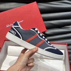 FERRAGAMO サルヴァトーレ フェラガモ 限定価格 2024SS メンズ用 カジュアルシューズ