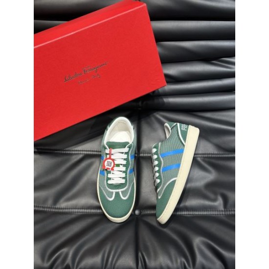 FERRAGAMO サルヴァトーレ フェラガモ 限定価格 2024SS メンズ用 カジュアルシューズ FERRAGAMO サルヴァトーレ フェラガモ 限定価格 2024SS メンズ用 カジュアルシューズ
