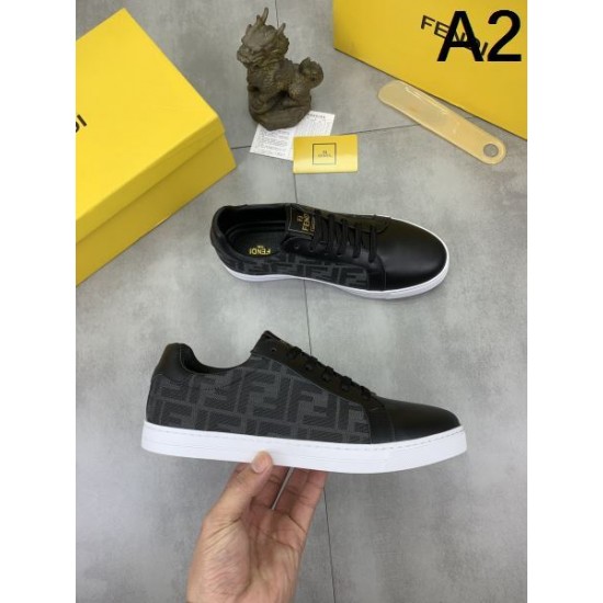FENDI フェンデイ 洗練された魅力が光る 2024SS メンズ用 カジュアルシューズ FENDI フェンデイ 洗練された魅力が光る 2024SS メンズ用 カジュアルシューズ