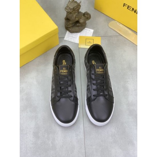 FENDI フェンデイ 洗練された魅力が光る 2024SS メンズ用 カジュアルシューズ FENDI フェンデイ 洗練された魅力が光る 2024SS メンズ用 カジュアルシューズ