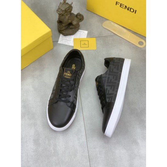 FENDI フェンデイ 洗練された魅力が光る 2024SS メンズ用 カジュアルシューズ FENDI フェンデイ 洗練された魅力が光る 2024SS メンズ用 カジュアルシューズ