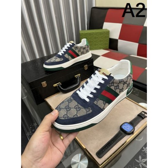 GUCCI グッチ 今季買い逃した人必見! 2024SS メンズ用 カジュアルシューズ GUCCI グッチ 今季買い逃した人必見! 2024SS メンズ用 カジュアルシューズ