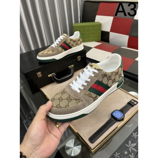 GUCCI グッチ 今季買い逃した人必見! 2024SS メンズ用 カジュアルシューズ GUCCI グッチ 今季買い逃した人必見! 2024SS メンズ用 カジュアルシューズ